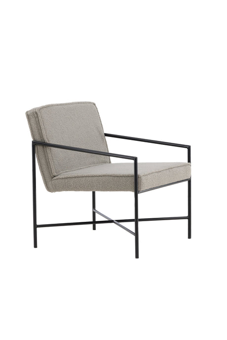 Rakel Sessel - greige/Polyester - Teddy - Sessel - ALVAHOME
