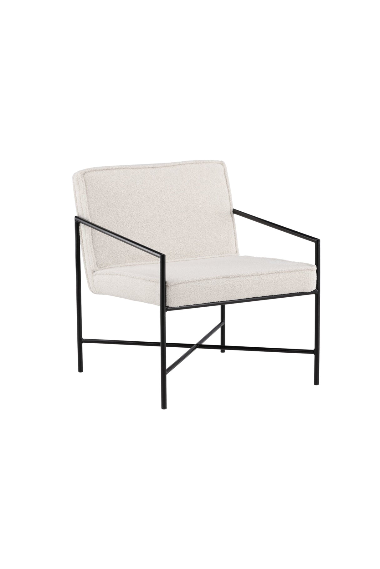 Rakel Sessel - off - white/Polyester - Teddy - Sessel - ALVAHOME