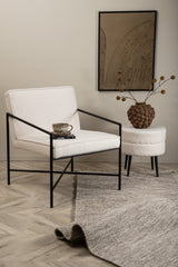 Rakel Sessel - off - white/Polyester - Teddy - Sessel - ALVAHOME