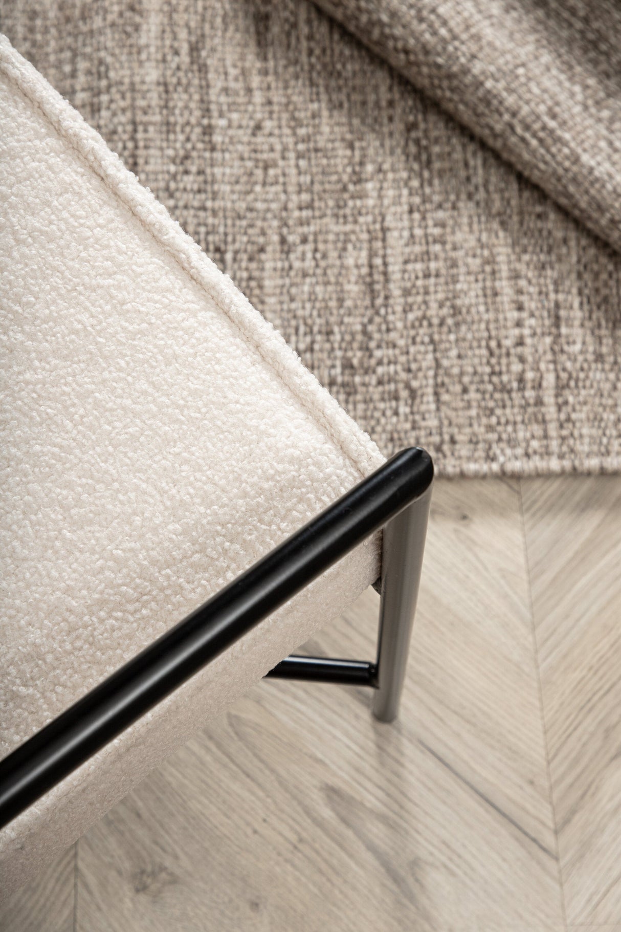 Rakel Sessel - off - white/Polyester - Teddy - Sessel - ALVAHOME