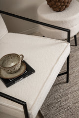 Rakel Sessel - off - white/Polyester - Teddy - Sessel - ALVAHOME