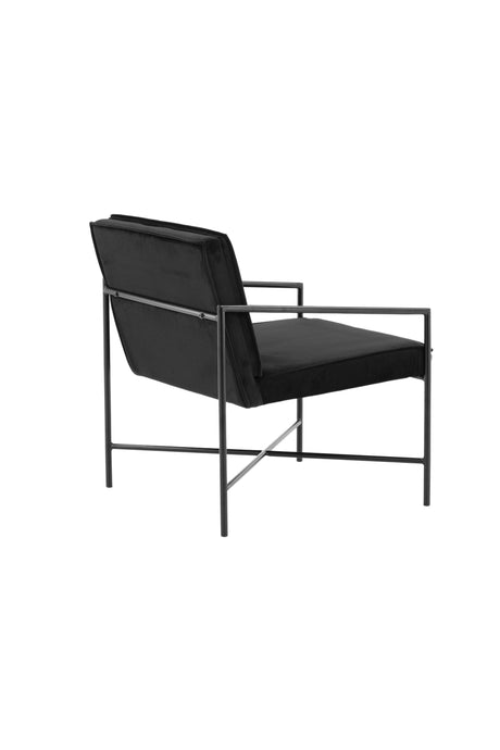 Rakel Sessel - schwarz/Polyester - Samt - Sessel - ALVAHOME