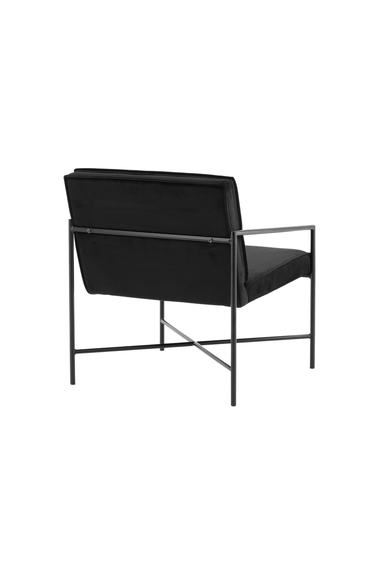 Rakel Sessel - schwarz/Polyester - Samt - Sessel - ALVAHOME