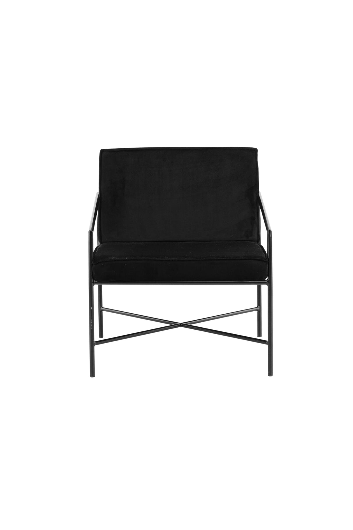 Rakel Sessel - schwarz/Polyester - Samt - Sessel - ALVAHOME