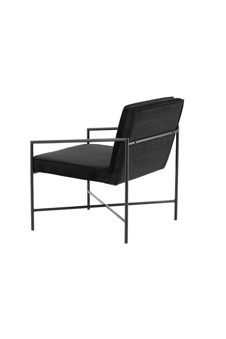 Rakel Sessel - schwarz/Polyester - Samt - Sessel - ALVAHOME
