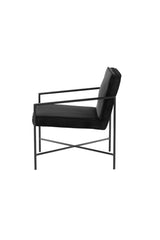 Rakel Sessel - schwarz/Polyester - Samt - Sessel - ALVAHOME