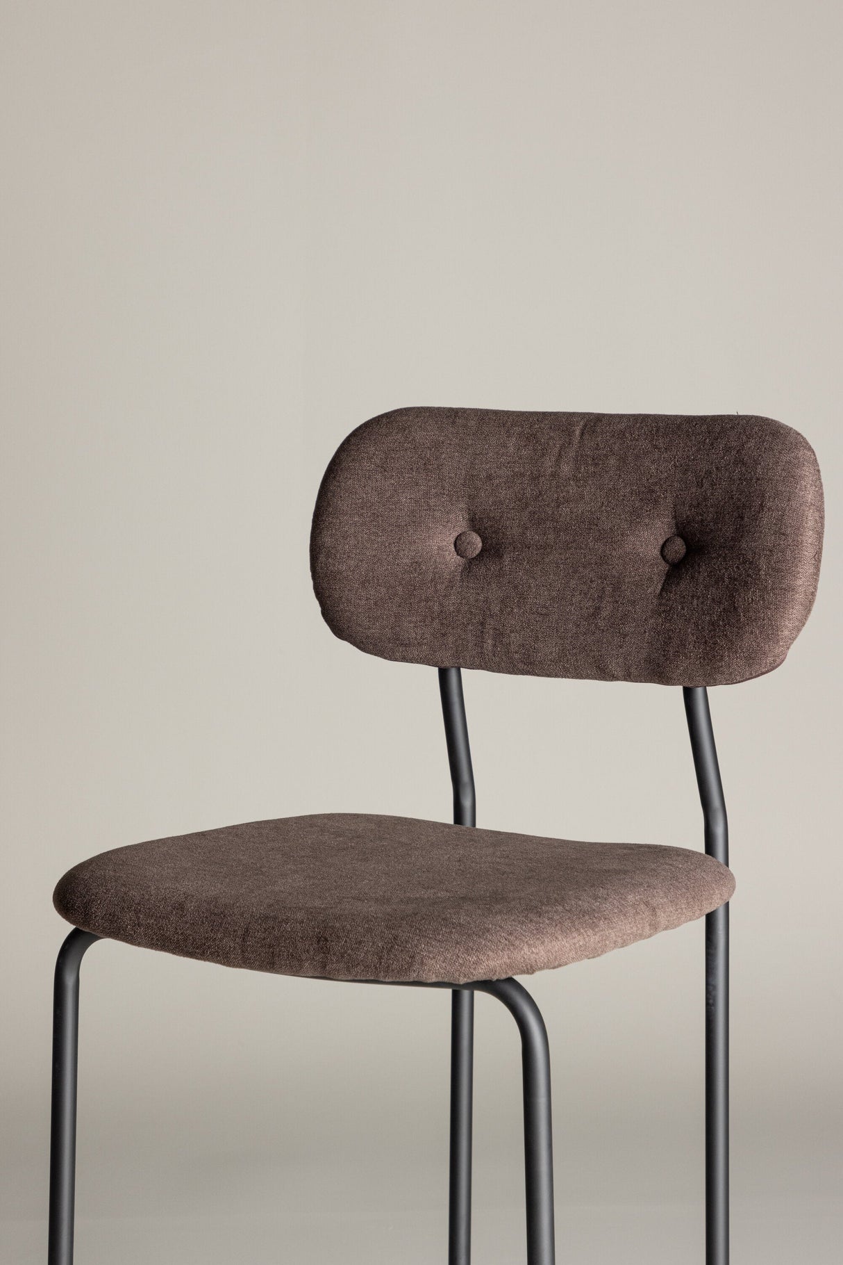 Ralf Barhocker - braun/Stahl - Barhocker - ALVAHOME