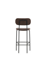 Ralf Barhocker - braun/Stahl - Barhocker - ALVAHOME