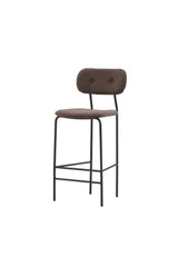 Ralf Barhocker - braun/Stahl - Barhocker - ALVAHOME