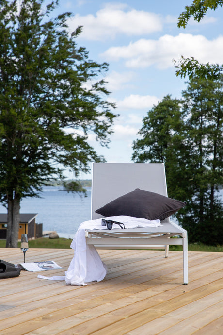 Ramos Outdoor Sun - Lounge - weiß/Aluminum - Outdoor Sun - Lounges - ALVAHOME