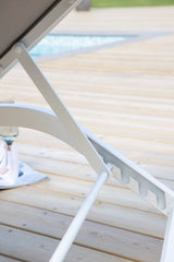 Ramos Outdoor Sun - Lounge - weiß/Aluminum - Outdoor Sun - Lounges - ALVAHOME