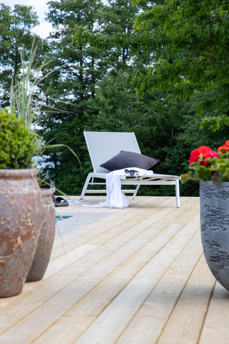 Ramos Outdoor Sun - Lounge - weiß/Aluminum - Outdoor Sun - Lounges - ALVAHOME