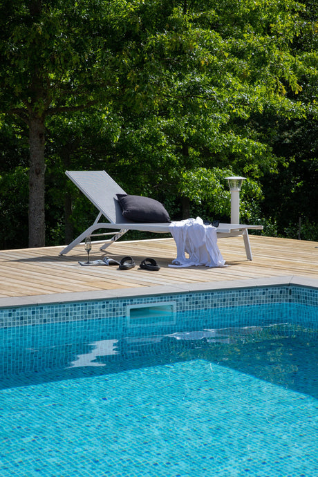 Ramos Outdoor Sun - Lounge - weiß/Aluminum - Outdoor Sun - Lounges - ALVAHOME