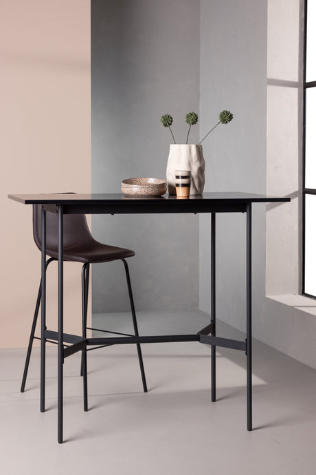 Rax Bartisch - schwarz/MDF - Bartische - ALVAHOME