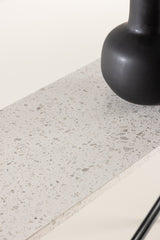 Razzia Beistelltisch - weiß/Terrazzo - Beistelltische - ALVAHOME