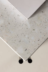 Razzia Couchtisch - weiß/Terrazzo - Couchtische - ALVAHOME
