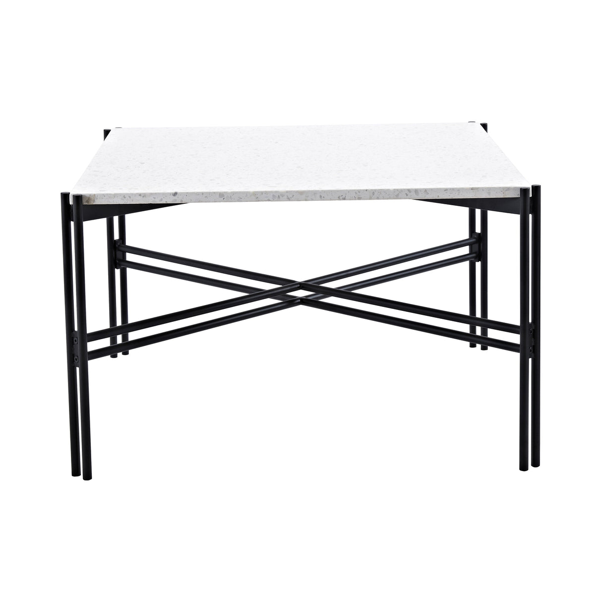 Razzia Couchtisch - weiß/Terrazzo - Couchtische - ALVAHOME