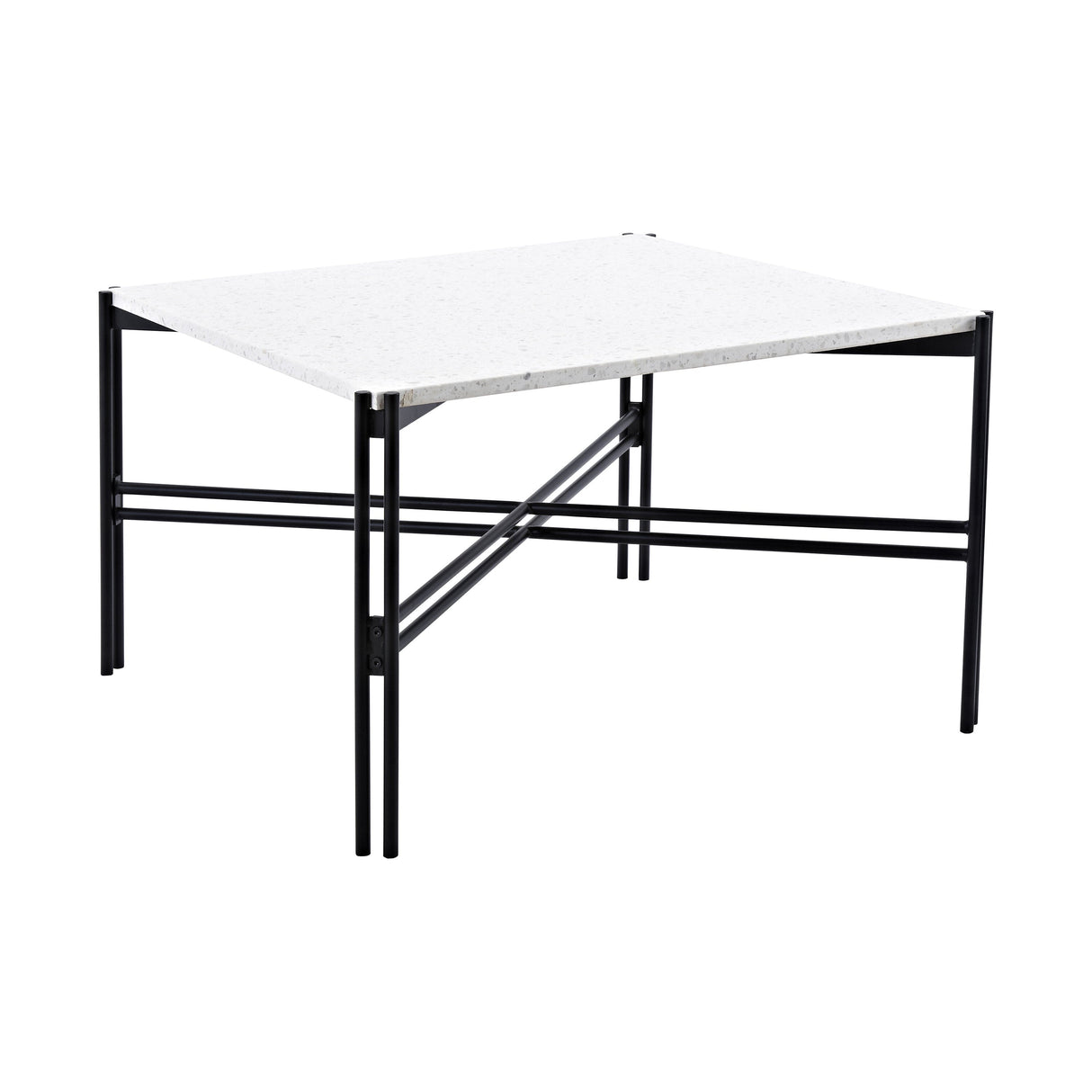 Razzia Couchtisch - weiß/Terrazzo - Couchtische - ALVAHOME