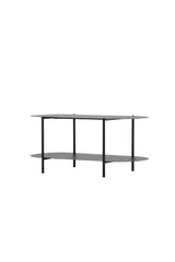 Recife Couchtisch - schwarz/Stahl - Couchtische - ALVAHOME