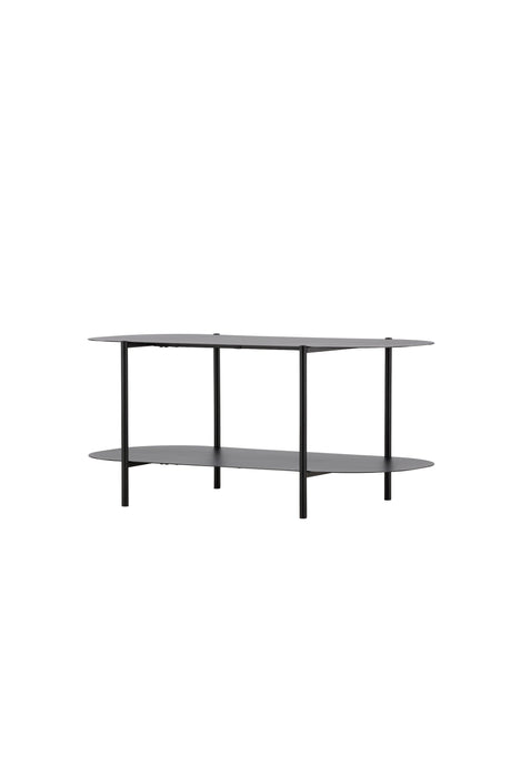 Recife Couchtisch - schwarz/Stahl - Couchtische - ALVAHOME