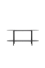 Recife Couchtisch - schwarz/Stahl - Couchtische - ALVAHOME