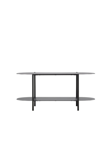 Recife Couchtisch - schwarz/Stahl - Couchtische - ALVAHOME