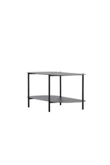 Recife Couchtisch - schwarz/Stahl - Couchtische - ALVAHOME