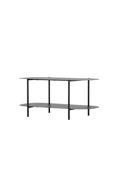 Recife Couchtisch - schwarz/Stahl - Couchtische - ALVAHOME