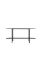 Recife Couchtisch - schwarz/Stahl - Couchtische - ALVAHOME