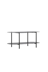 Recife Couchtisch - schwarz/Stahl - Couchtische - ALVAHOME