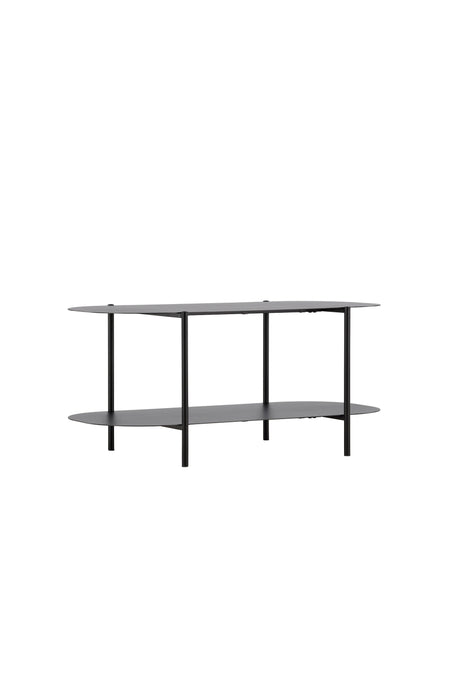 Recife Couchtisch - schwarz/Stahl - Couchtische - ALVAHOME