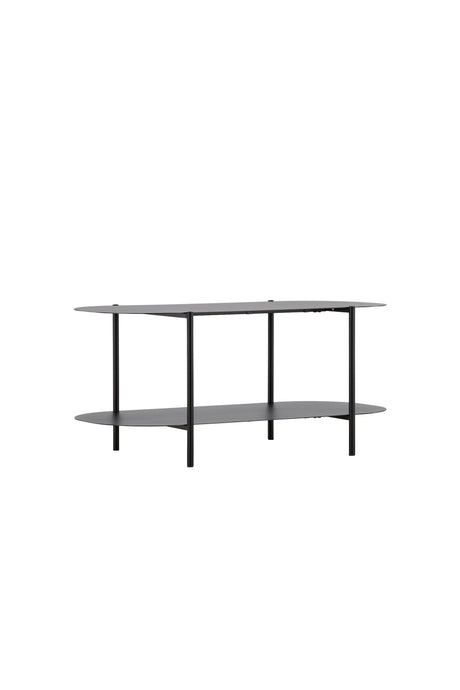 Recife Couchtisch - schwarz/Stahl - Couchtische - ALVAHOME