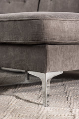 Remis 3 - Sitzer Sofa - dunkelgrau/Polyester - 3 - Sitzer Sofas - ALVAHOME