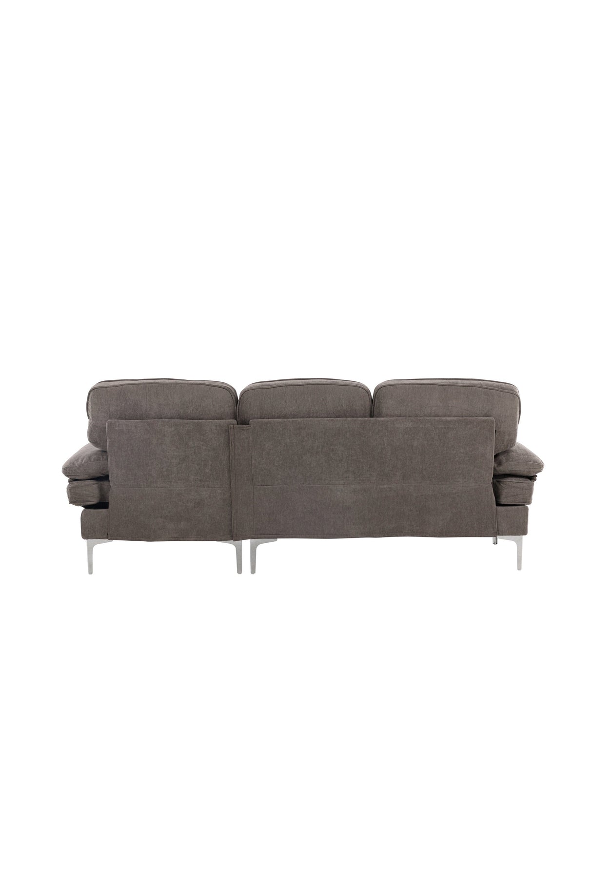 Remis 3 - Sitzer Sofa - dunkelgrau/Polyester - 3 - Sitzer Sofas - ALVAHOME