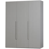 Rens 3 - türiger Kleiderschrank - kieselgrau/Spanplatte [fsc] - Kleiderschränke - ALVAHOME
