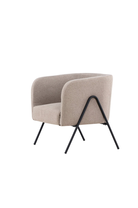 Rika Sessel - beige/Polyester - Sessel - ALVAHOME