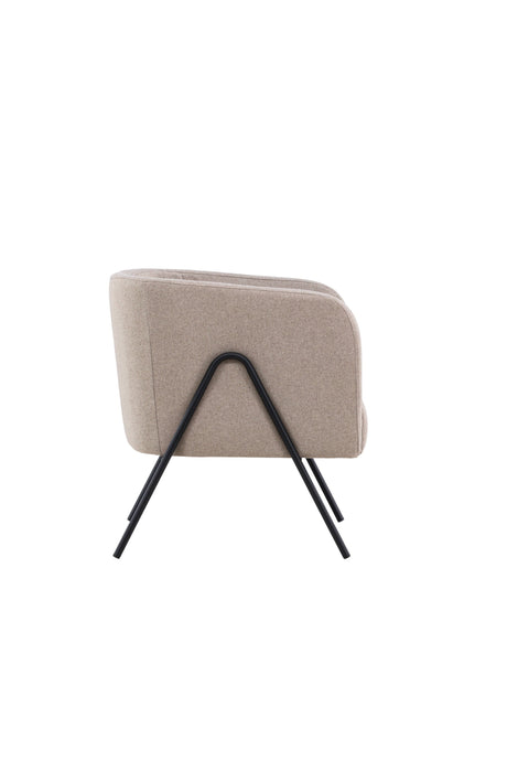 Rika Sessel - beige/Polyester - Sessel - ALVAHOME