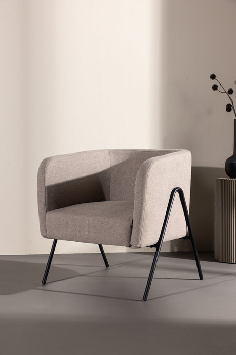 Rika Sessel - beige/Polyester - Sessel - ALVAHOME