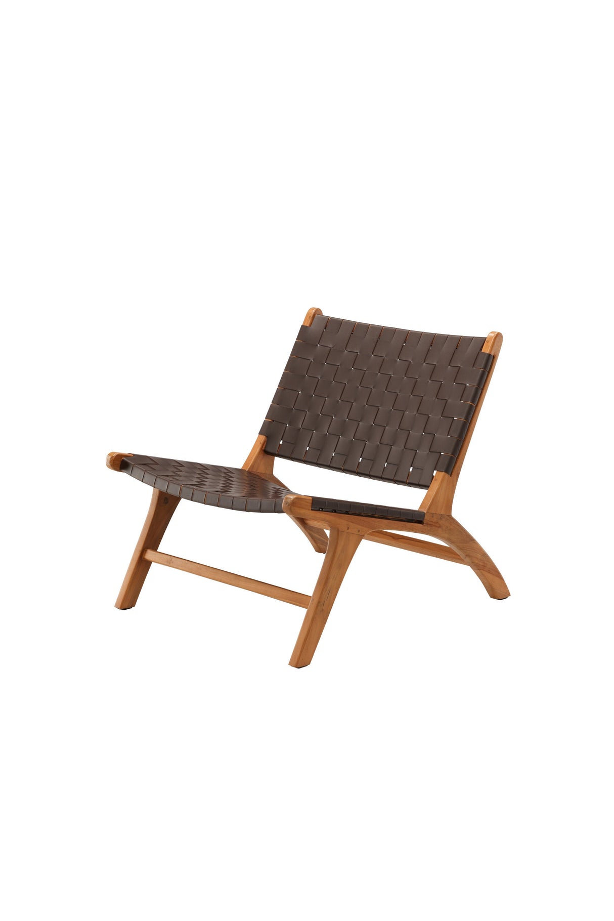 Rike Lounge - Stuhl - braun/Teak - Lounge - Stühle - ALVAHOME