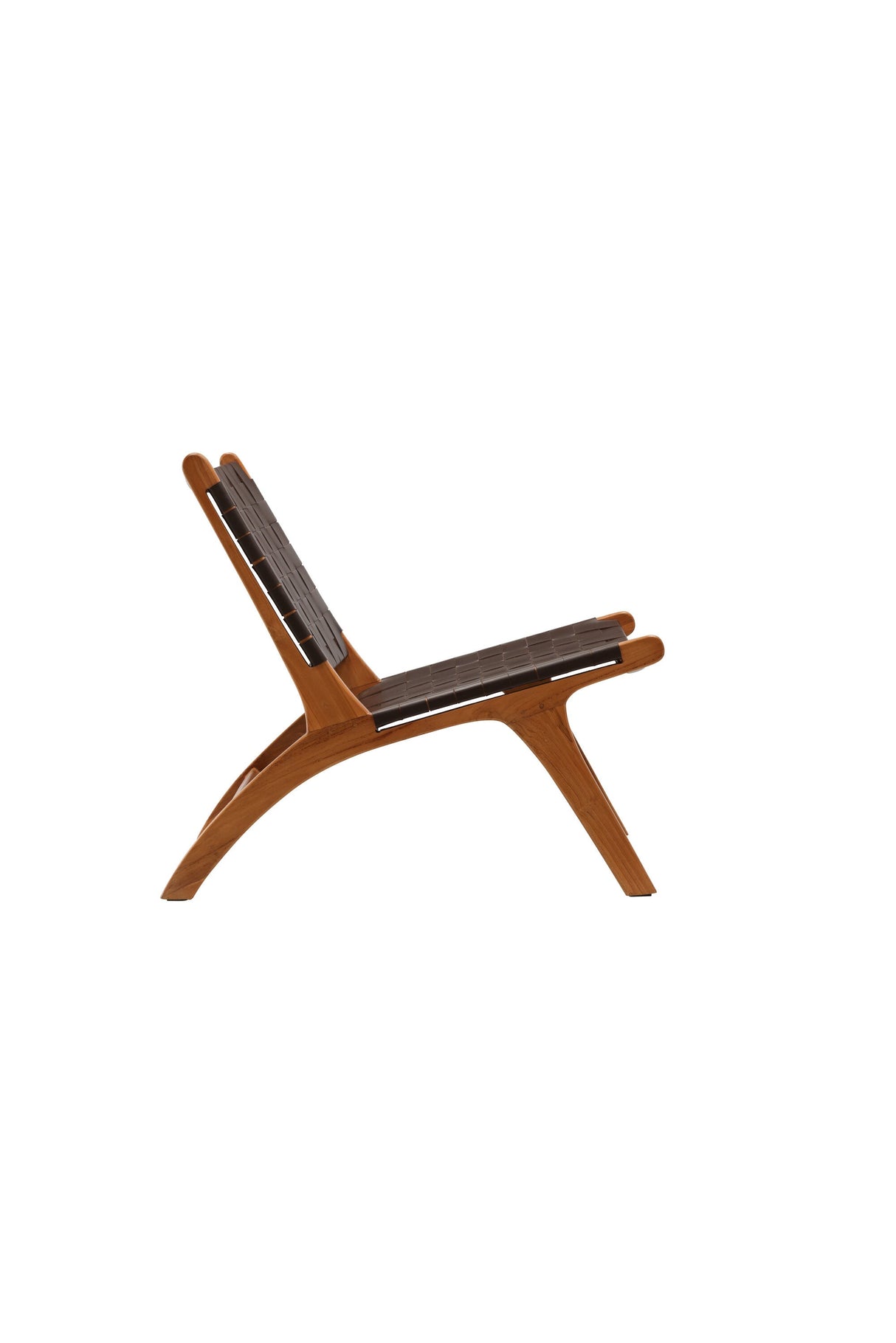 Rike Lounge - Stuhl - braun/Teak - Lounge - Stühle - ALVAHOME