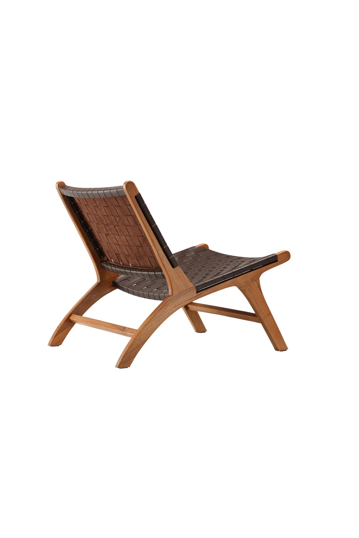 Rike Lounge - Stuhl - braun/Teak - Lounge - Stühle - ALVAHOME