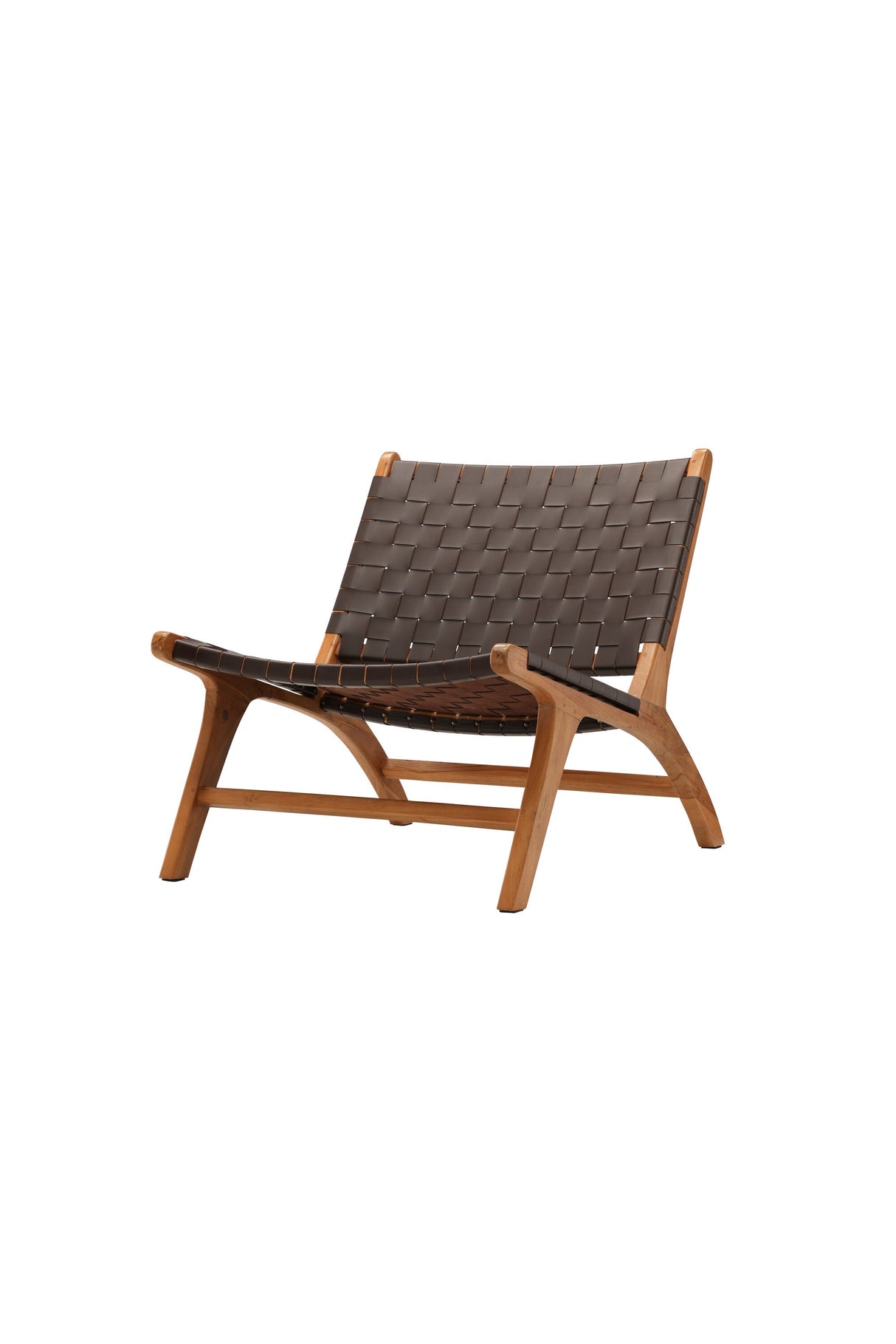 Rike Lounge - Stuhl - braun/Teak - Lounge - Stühle - ALVAHOME