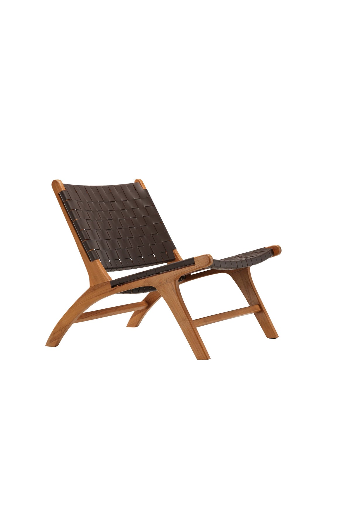 Rike Lounge - Stuhl - braun/Teak - Lounge - Stühle - ALVAHOME