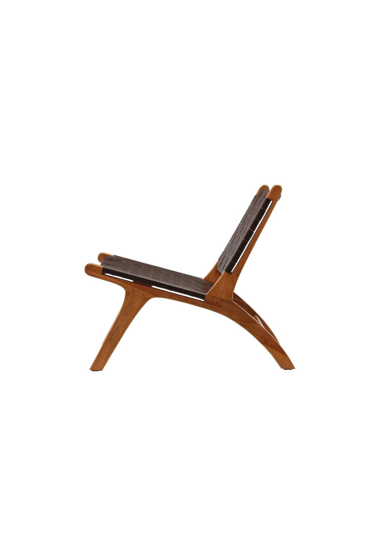 Rike Lounge - Stuhl - braun/Teak - Lounge - Stühle - ALVAHOME
