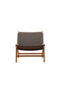 Rike Lounge - Stuhl - braun/Teak - Lounge - Stühle - ALVAHOME