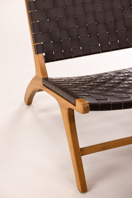 Rike Lounge - Stuhl - braun/Teak - Lounge - Stühle - ALVAHOME