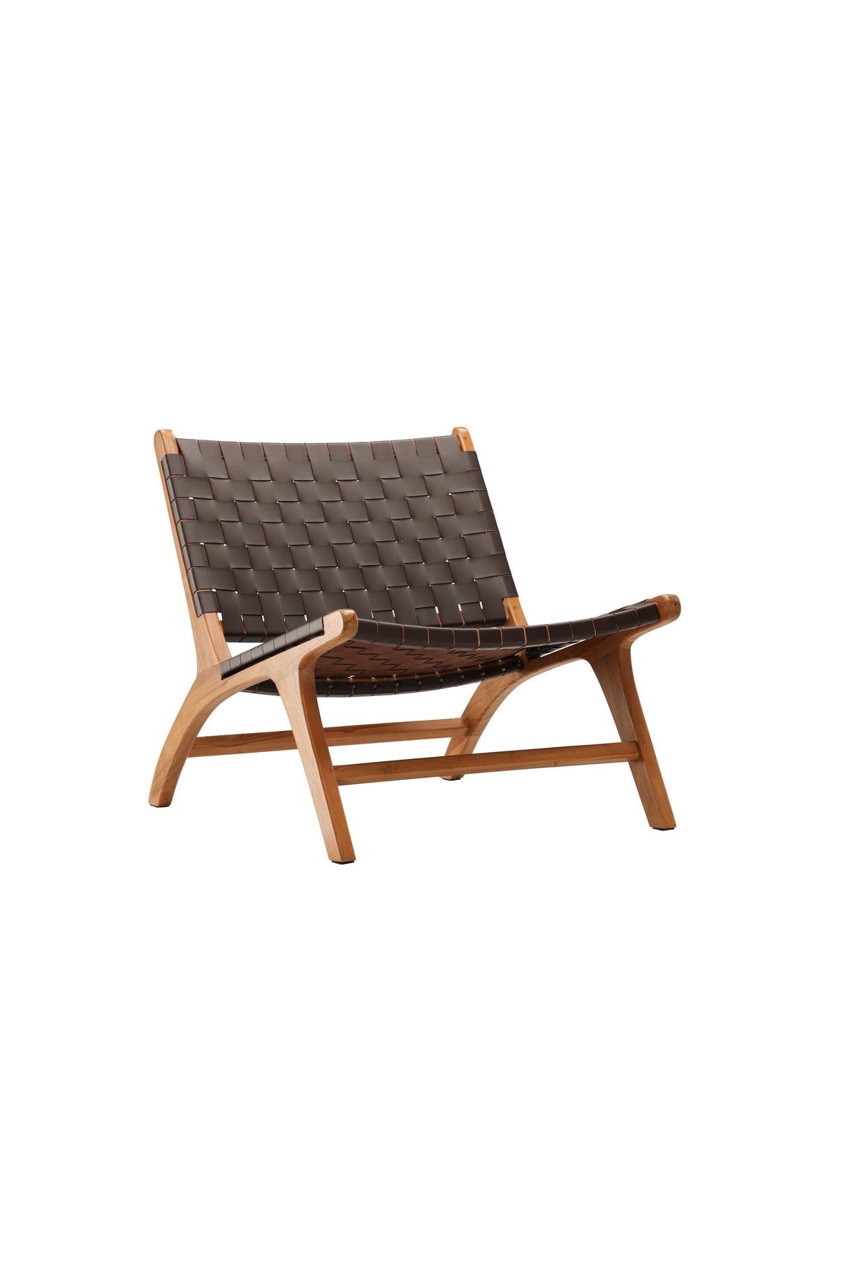 Rike Lounge - Stuhl - braun/Teak - Lounge - Stühle - ALVAHOME
