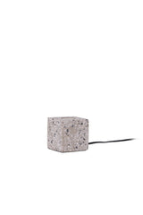 Rilche Tischlampe - weiß/Terrazzo - Tischlampen - ALVAHOME