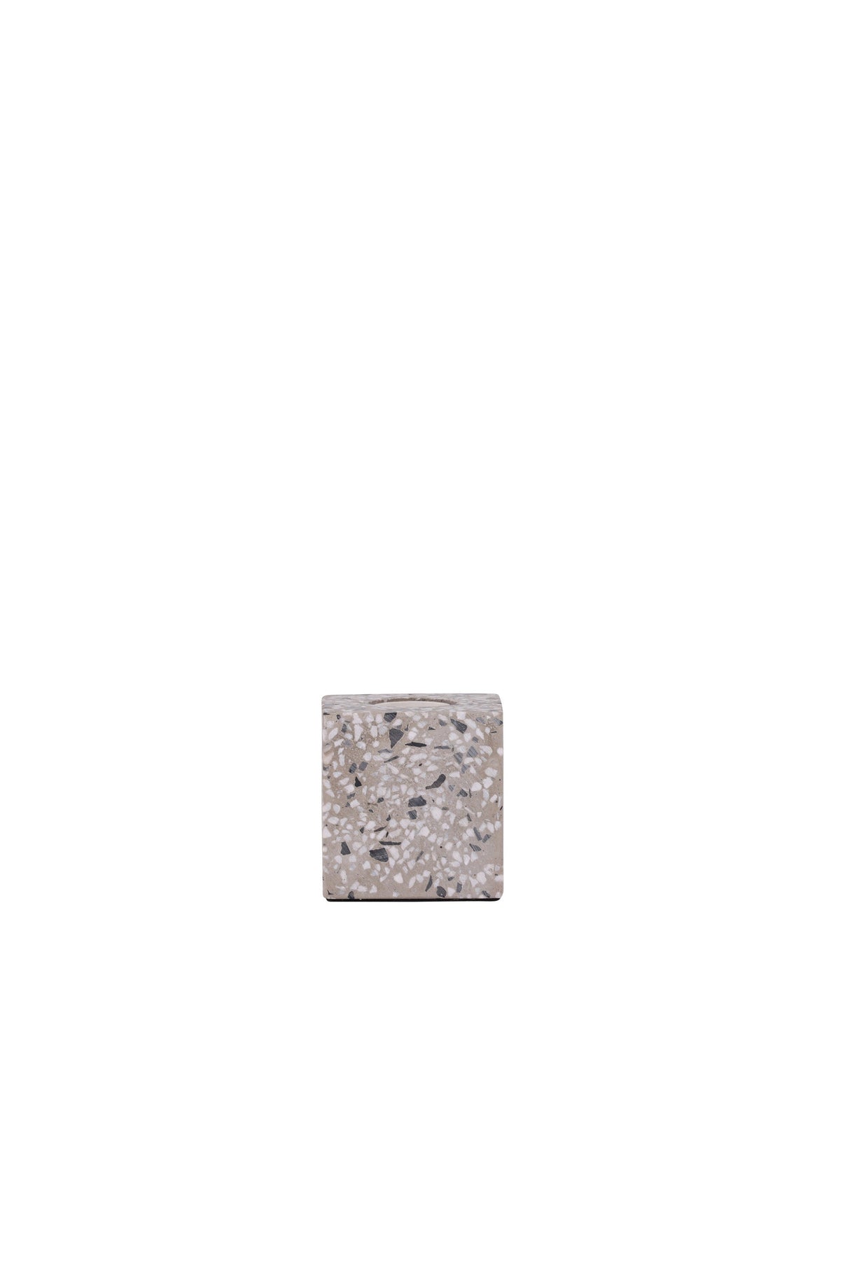 Rilche Tischlampe - weiß/Terrazzo - Tischlampen - ALVAHOME