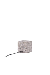 Rilche Tischlampe - weiß/Terrazzo - Tischlampen - ALVAHOME